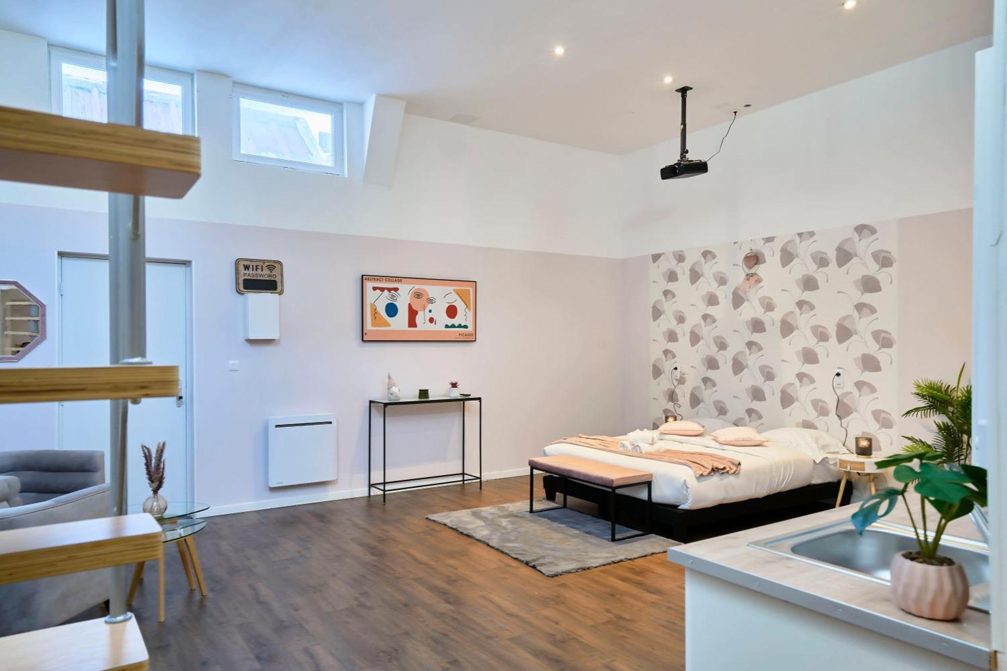 Ng Suitehome - Lille L L Mairie - Gare L Nain - Grand - Balneo - Netflix - Wifi Appartement *