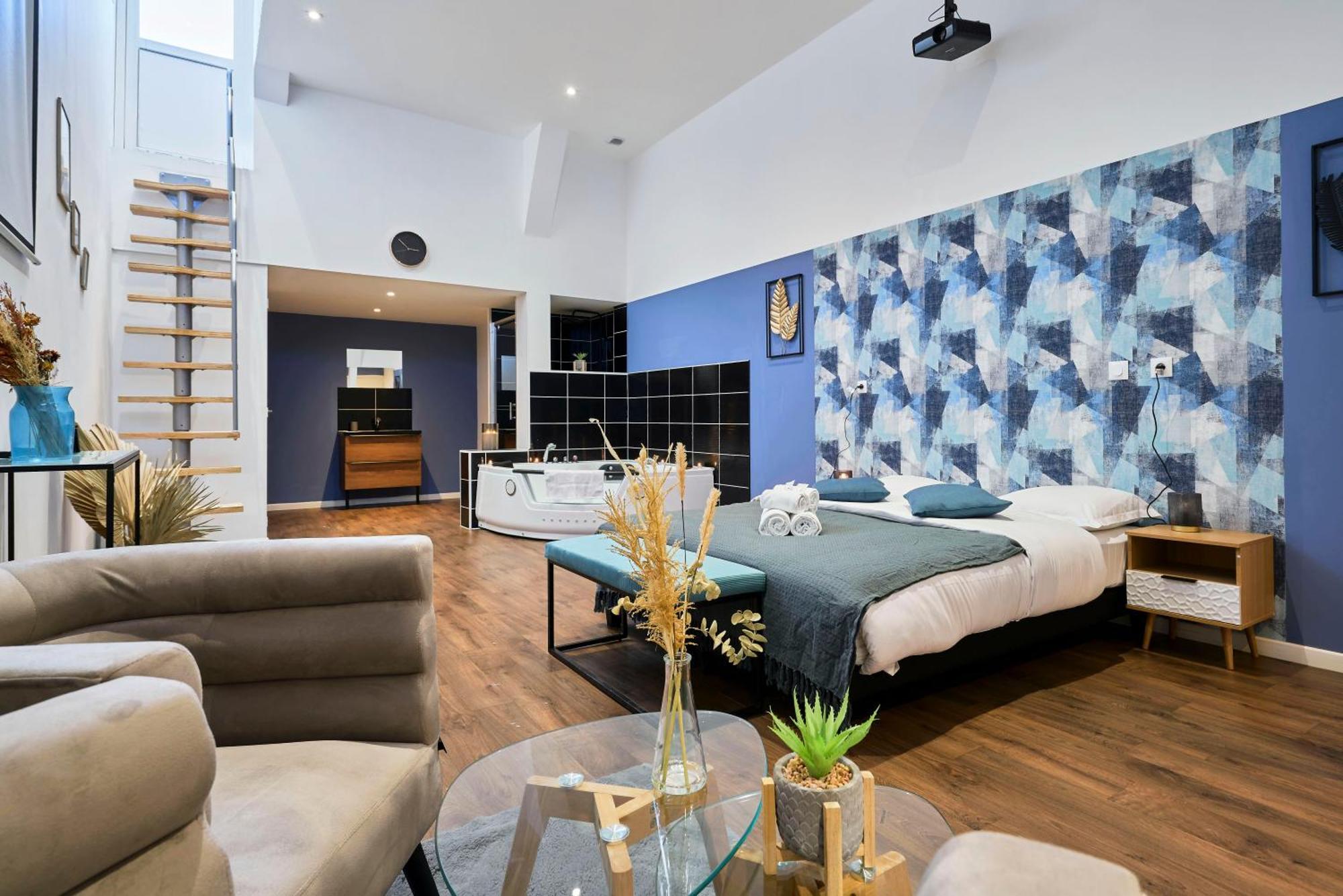 Ng Suitehome - Lille L L Mairie - Gare L Nain - Grand - Balneo - Netflix - Wifi